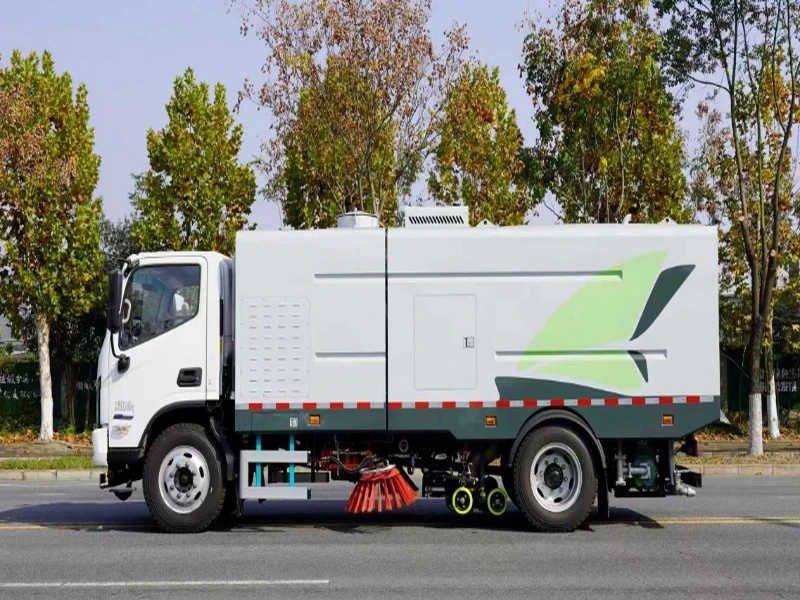 Foton 12-Ton Pure Electric Sweeper Truck 04 Foton 12-Ton Pure Electric Sweeper Truck 04