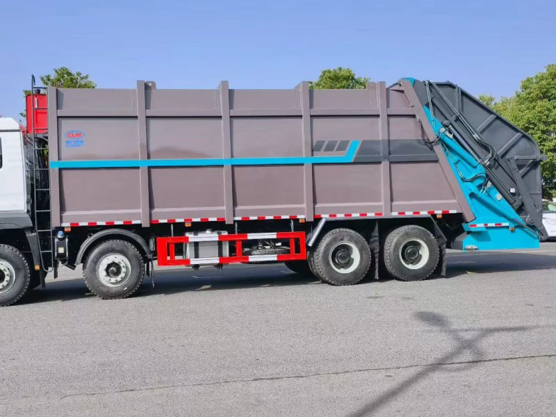 Shacman 8×4 38cbm Compressed Garbage Truck