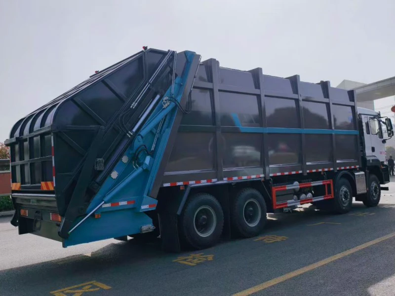 Shacman 8×4 38cbm Compressed Garbage Truck
