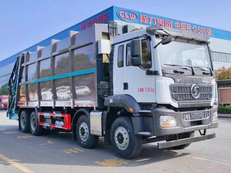 Shacman 8×4 38cbm Compressed Garbage Truck