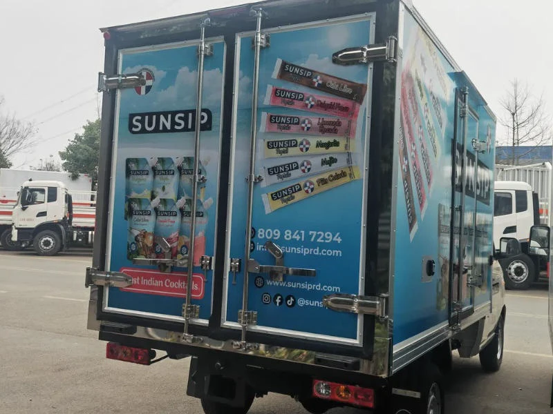 Foton Light Duty Refrigerated Truck Frozen Food Mini Truck