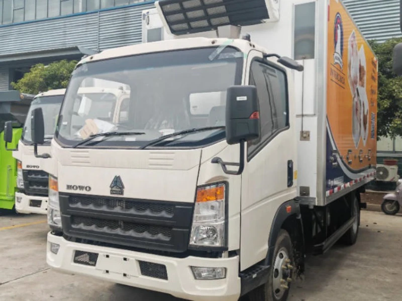 HOWO RHD Chick Transport Truck