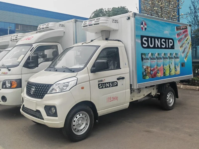 Foton Light Duty Refrigerated Truck Frozen Food Mini Truck