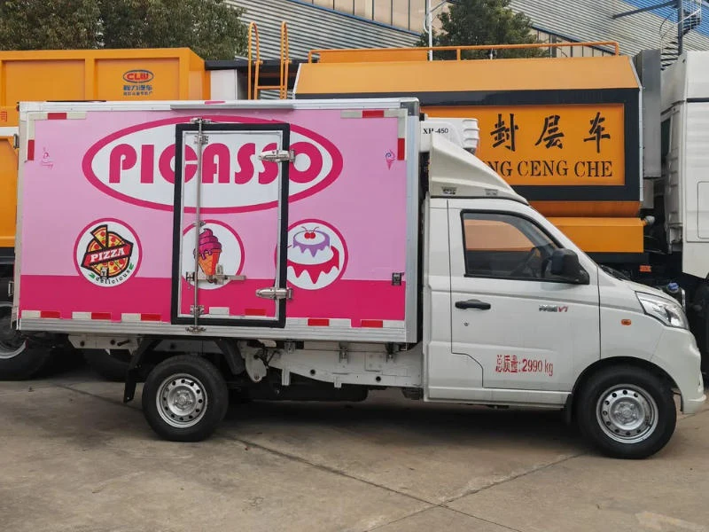Foton Light Duty Refrigerated Truck Frozen Food Mini Truck