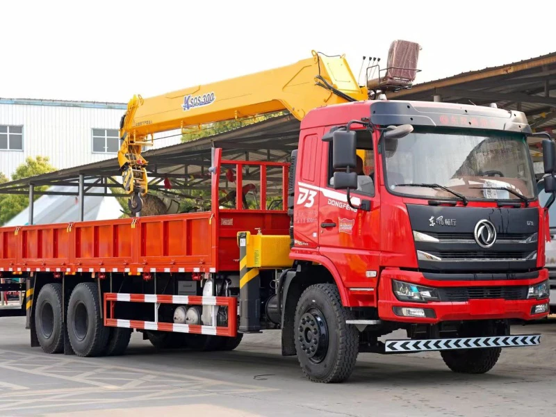 DFAC 6×4 14-ton crane truck