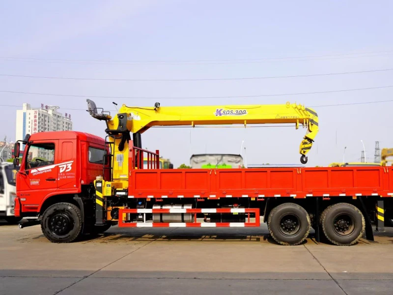 DFAC 6×4 14-ton crane truck
