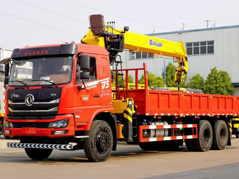 DFAC 6×4 14-ton crane truck