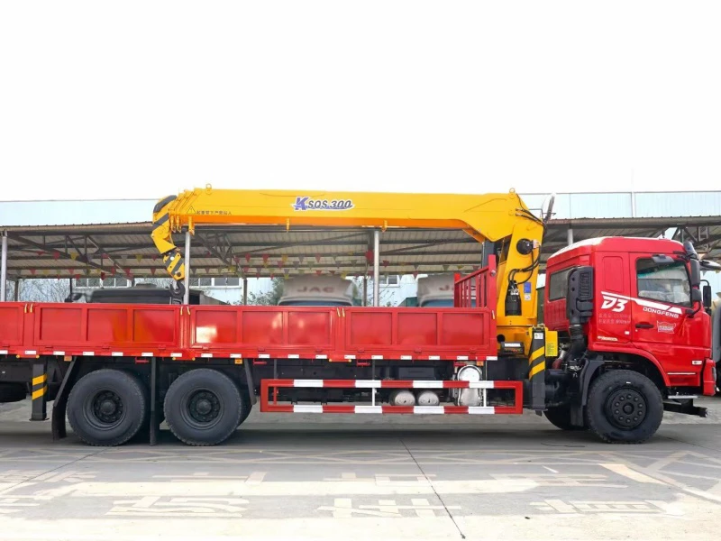 DFAC 6×4 14-ton crane truck