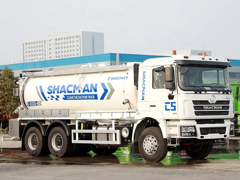 SHACMAN F3000 6×4 Sewage Suction Truck