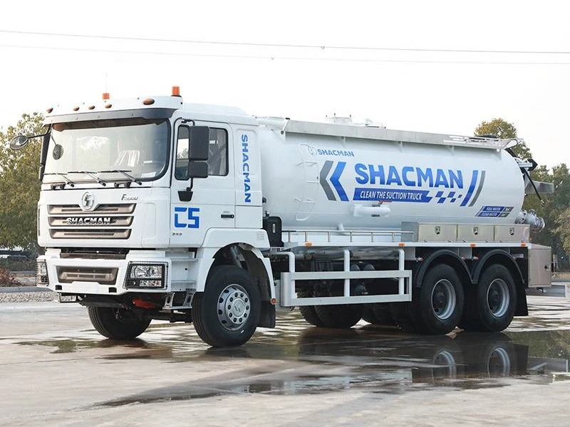 SHACMAN F3000 6×4 Sewage Suction Truck