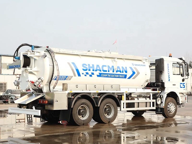 SHACMAN F3000 6×4 Sewage Suction Truck