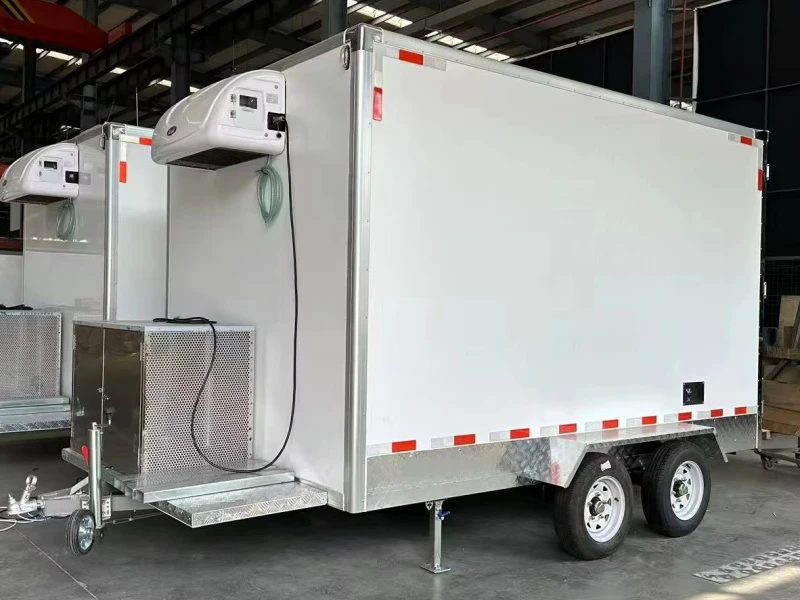 Full-Trailer Refrigerated Truck 02 Full-Trailer Refrigerated Truck 02