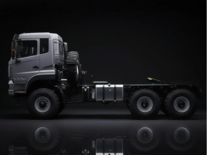 CLW 6×6 Heavy-Duty Off-Road Chassis