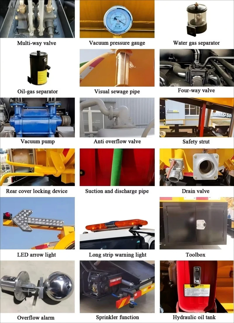 Foton Oumark 8m³ Fecal Suction Truck 08