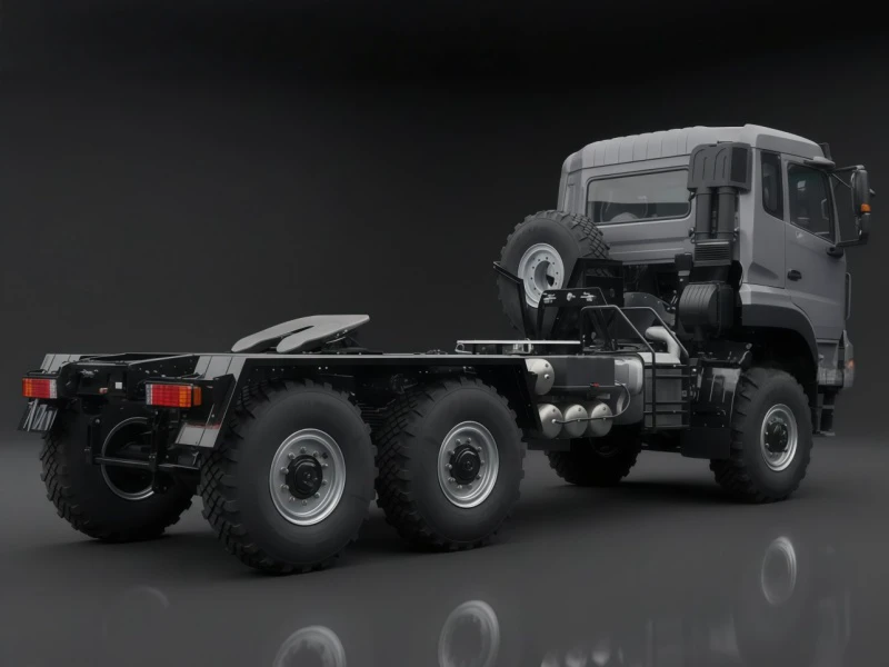 CLW 6×6 Heavy-Duty Off-Road Chassis