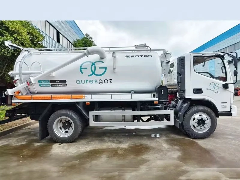 Foton Oumark 8m³ Fecal Suction Truck
