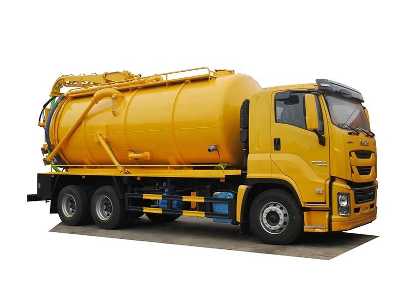 Isuzu 6×4 Vacuum Sewage Suction Truck