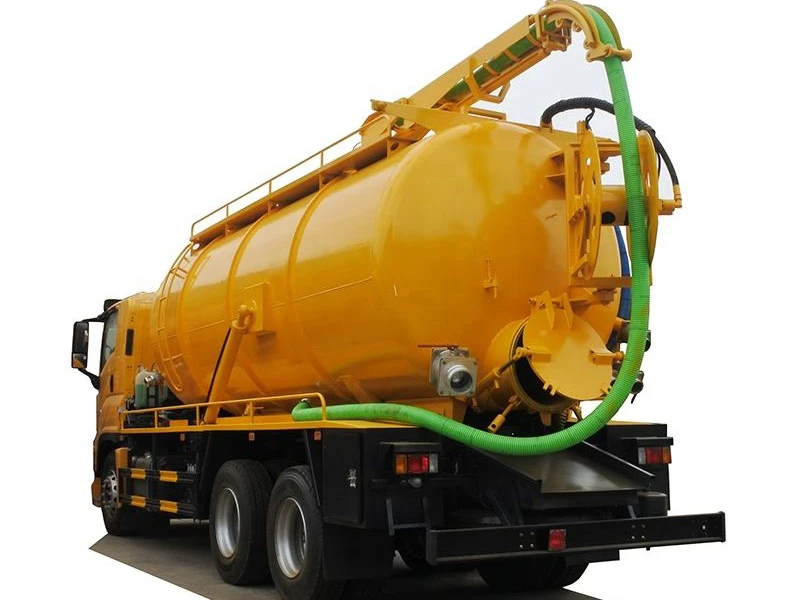 Isuzu 6×4 Vacuum Sewage Suction Truck