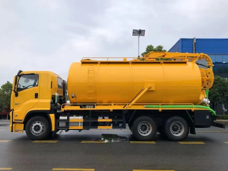 Isuzu 20 Tons Vacuum Sewage Suction Truck Isuzu 20 Tons Vacuum Sewage Suction Truck
