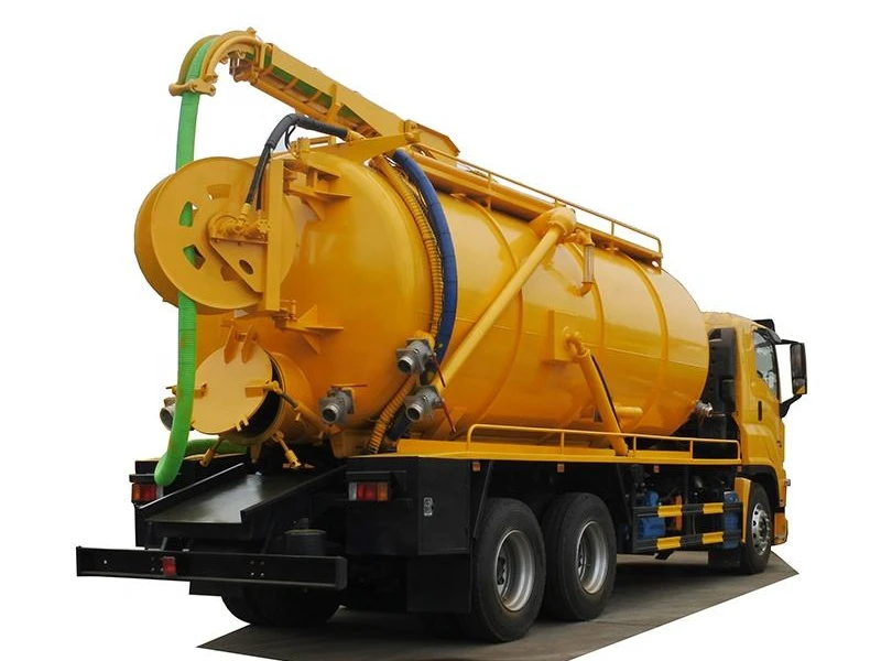 Isuzu 6×4 Vacuum Sewage Suction Truck