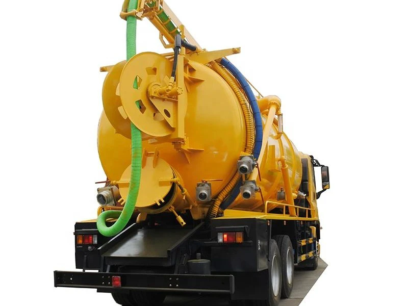 Isuzu 6×4 Vacuum Sewage Suction Truck