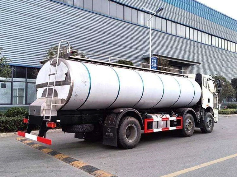 FAW 6×4 Stainless Steel Tanker Truck 02 FAW 6×4 Stainless Steel Tanker Truck 02