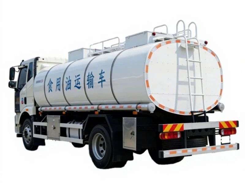 FAW 4×2 Edible Oil Transport Truck 02 FAW 4×2 Edible Oil Transport Truck 02