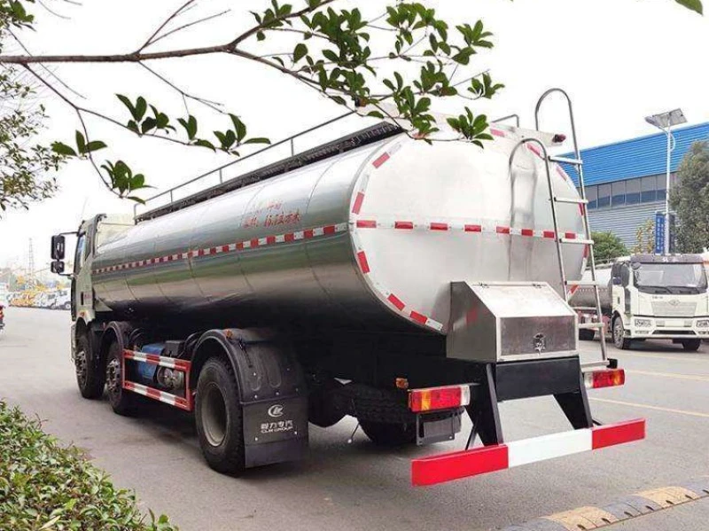 FAW 6×4 Stainless Steel Tanker Truck 04 FAW 6×4 Stainless Steel Tanker Truck 04