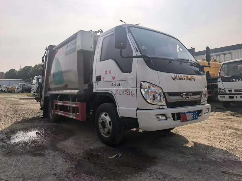 Used Foton Compactor Garbage Truck– 5m³ | 2025 | Quanchai 115hp