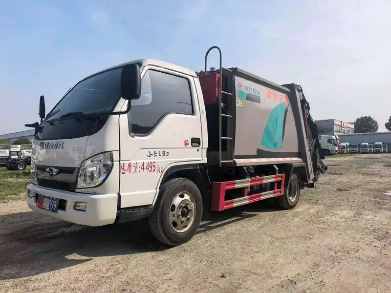 Used Foton Compactor Garbage Truck– 5m³ | 2025 | Quanchai 115hp