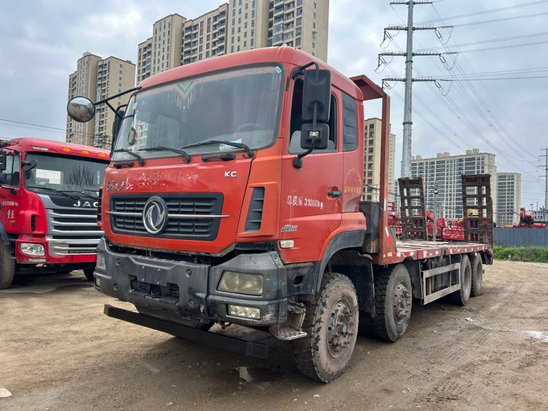 Used Dongfeng Tianlong 8×4 Flatbed Truck