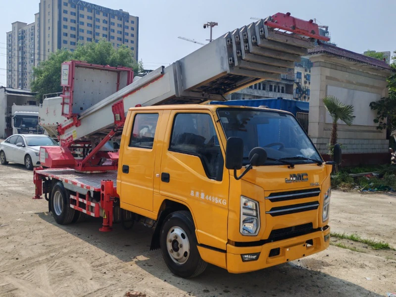 Used 32m Aerial Ladder Truck |Hydraulic Discharge | Dual Remote | Near-Zero Wear