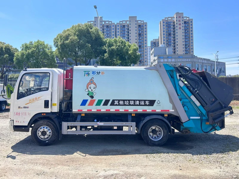 Used Sinotruk Howo 8m³ Compactor Garbage Truck | Chengli Body