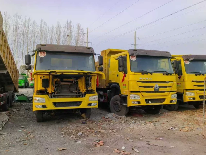 Used Sinotruk Howo 6×4 Dump Truck | Euro 2 Engine | 380hp | 5.8m Body | For Export & Yard Use