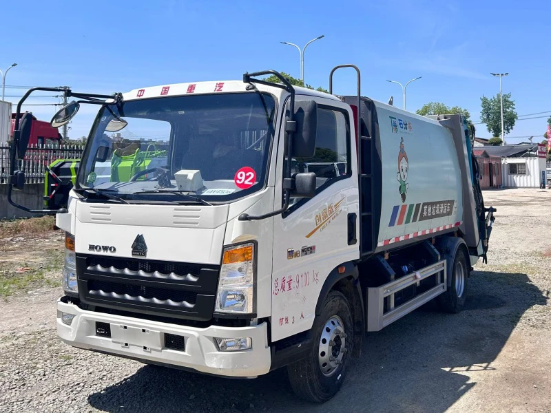 Used Sinotruk Howo 8m³ Compactor Garbage Truck | Chengli Body