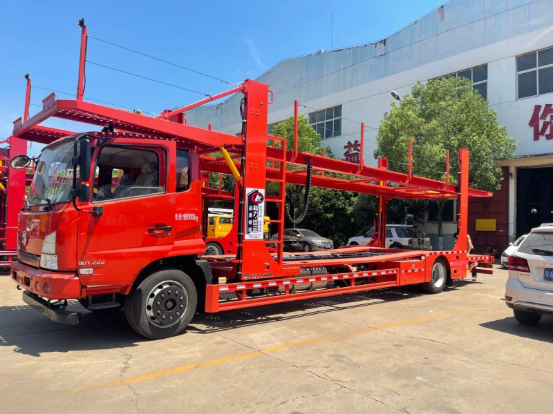 Dongfeng Tianjin Five-Car Carrier 03 Dongfeng Tianjin Five-Car Carrier 03