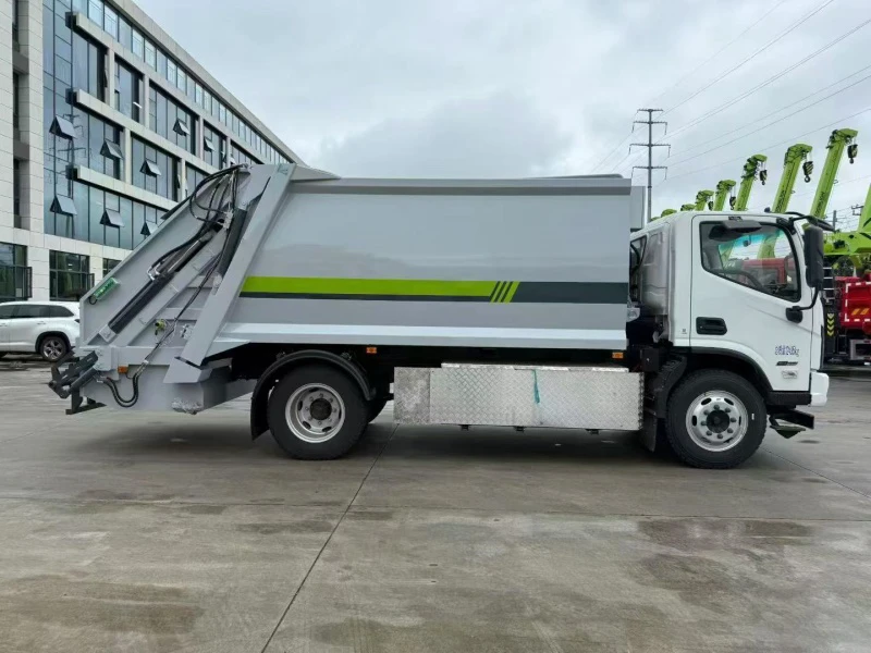 12m³ Foton Oumark New Energy Electric Compactor Garbage Truck