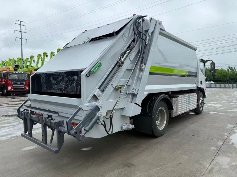 12m³ Foton Oumark New Energy Electric Compactor Garbage Truck