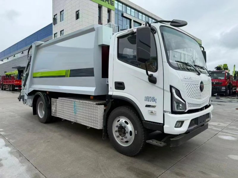 12m³ Foton Oumark New Energy Electric Compactor Garbage Truck