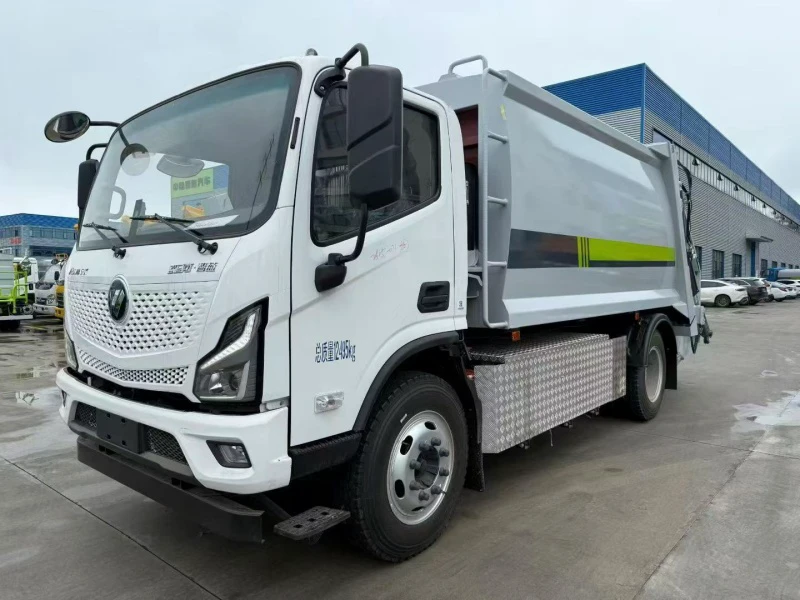 12m³ Foton Oumark New Energy Electric Compactor Garbage Truck