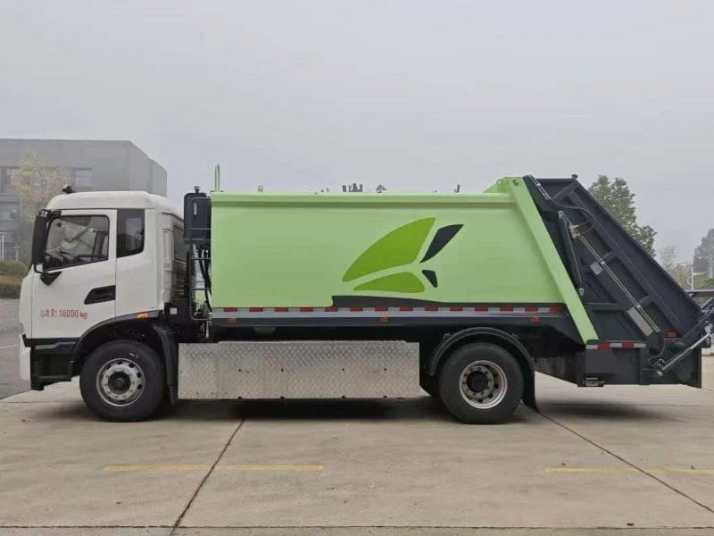 18-Ton Dongfeng 4×2 Electric Compactor Garbage Truck 04 18-Ton Dongfeng 4×2 Electric Compactor Garbage Truck 04