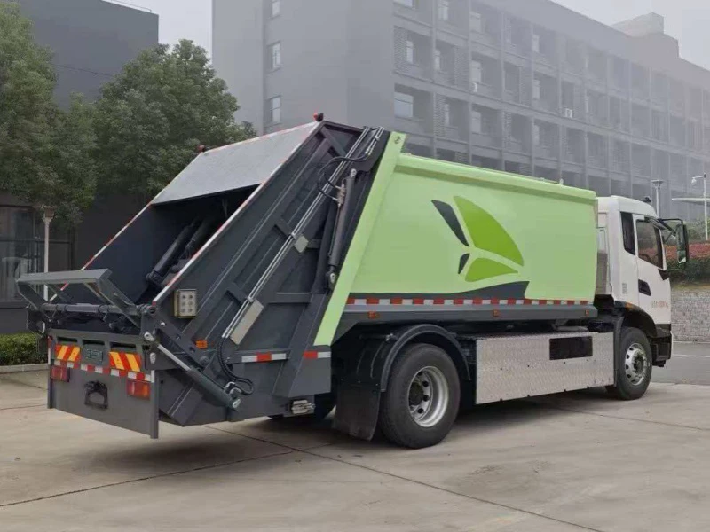 18-Ton Dongfeng 4×2 Electric Compactor Garbage Truck 05 18-Ton Dongfeng 4×2 Electric Compactor Garbage Truck 05