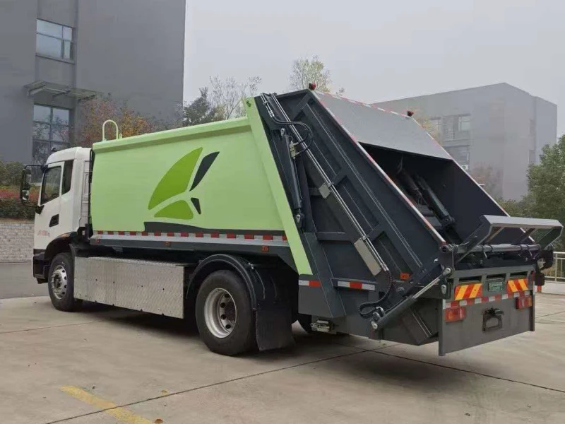 18-Ton Dongfeng 4×2 Electric Compactor Garbage Truck 06 18-Ton Dongfeng 4×2 Electric Compactor Garbage Truck 06