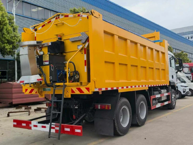 Sinotruk Sitrak 6×4 Snow Plow Truck 03 Sinotruk Sitrak 6×4 Snow Plow Truck 03