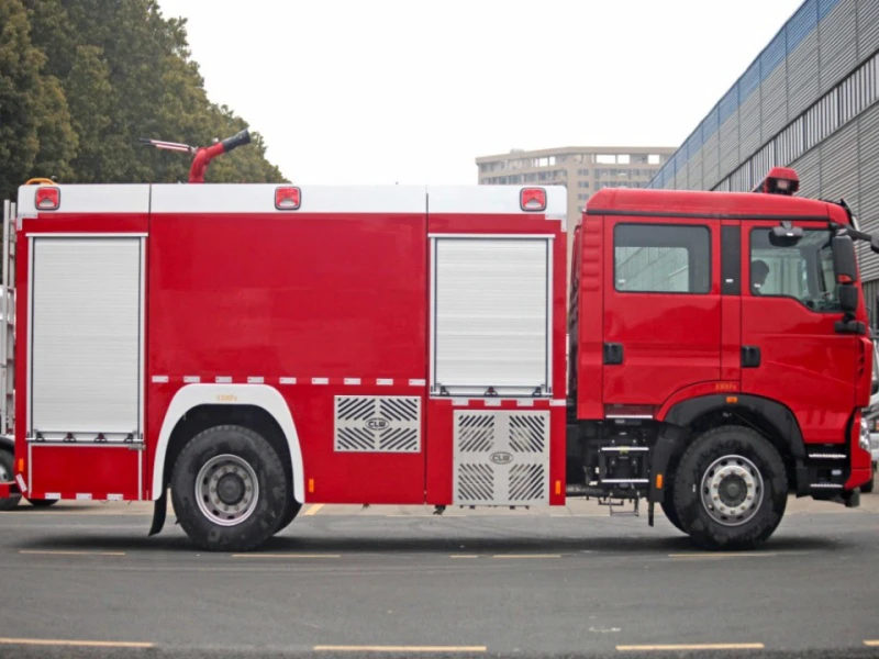 Sinotruk HOWO 4×2 Fire Truck 03 Sinotruk HOWO 4×2 Fire Truck 03