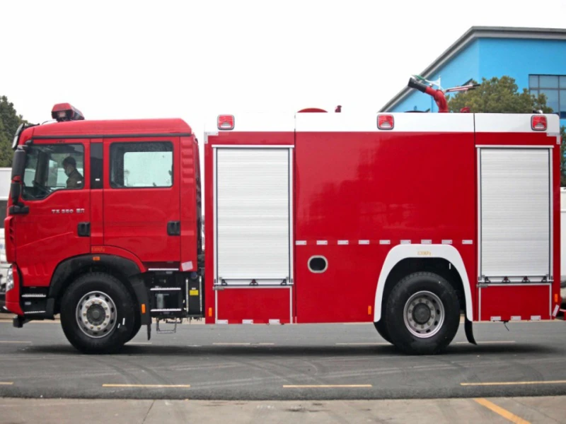 Sinotruk HOWO 4×2 Fire Truck 02 Sinotruk HOWO 4×2 Fire Truck 02