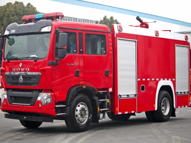 Sinotruk HOWO 4×2 Fire Truck