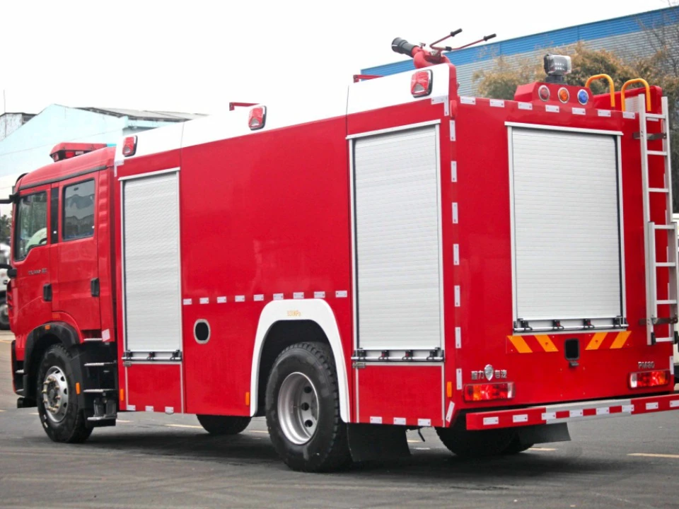 Sinotruk HOWO 4×2 Fire Truck 04 Sinotruk HOWO 4×2 Fire Truck 04